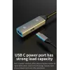 Microconnect USB3.0AAF20A USB-Kabel 20 m USB A Schwarz