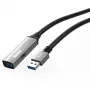 Microconnect USB3.0AAF20A USB-Kabel 20 m USB A Schwarz
