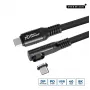 Microconnect MC-LS-USB4CC0.5-A USB-Kabel 0,5 m USB-C Schwarz