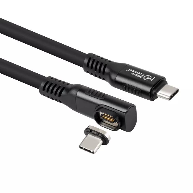Microconnect MC-LS-USB4CC2.0-A USB-Kabel 2 m USB-C Schwarz