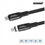 Microconnect MC-LS-USB4CC2.0 USB-Kabel 2 m USB C Schwarz