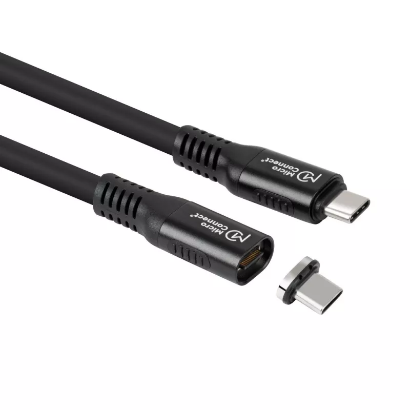 Microconnect MC-LS-USB4CC0.5 USB-Kabel 0,5 m USB C Schwarz