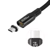 Microconnect MC-LS-USB4CC1.0 USB-Kabel 1 m USB C Schwarz