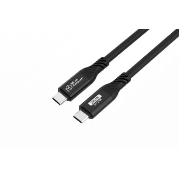 Microconnect USB4CC05-240W-80GBPS USB-Kabel USB4 Gen 3x2 0,5 m USB C Schwarz