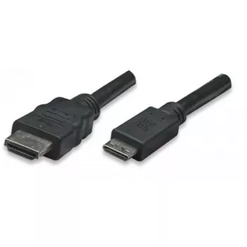 Techly ICOC-HDMI-B-015 HDMI-Kabel 1,8 m HDMI Typ A (Standard) HDMI Typ C (Mini) Schwarz