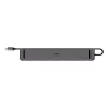 Lindy DST-Mini XT 810, USB-C Laptop Mini Dockingstation mit Einzeldisplay (8K) oder Dual-Display (4K60) und 100W Durchgangsladung