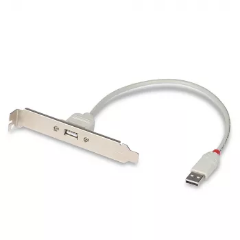 USB 2.0 PC Back Plate Lindy 33123