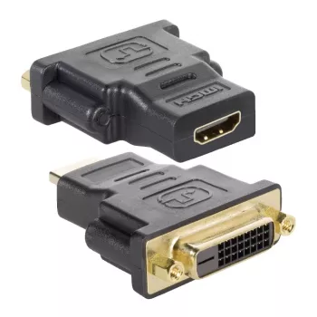 Techly HDMI (F) auf DVI-D (F) Adapter IADAP HDMI-644