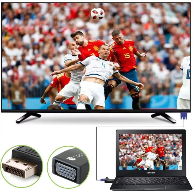 Kabeladapter DisplayPort VGA Techly IADAP-DSP-230T