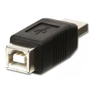 USB-Adapter Lindy USB A Stecker auf B Buchse 71231