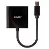 Lindy Mini DisplayPort auf DVI Aktiv-Converter 0,16 m Schwarz
