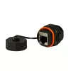 Kabeladapter LOGON NETWORKING TWPGLAND83 RJ-45 Schwarz