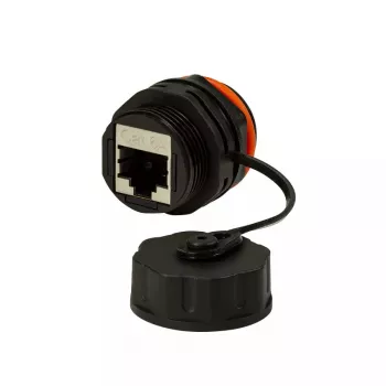 Kabeladapter LOGON NETWORKING TWPGLAND83 RJ-45 Schwarz