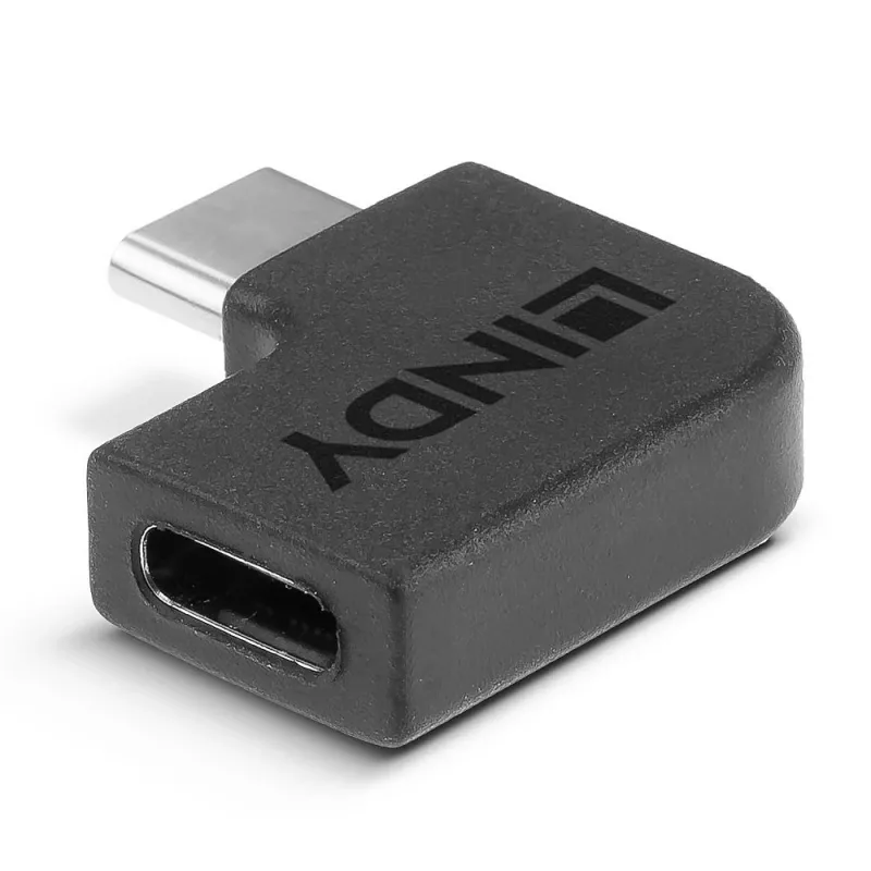 USB 3.2 Type C auf C 90°-Adapter Lindy 41894