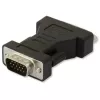 Techly DVI-zu-analogem VGA F/M Adapter IADAP DVI-9100, VGA, DVI-I, Schwarz