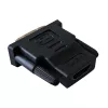 Cable-Adapter DVI-D Schwarz Techly IADAP-DVI-HDMI-F