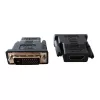 Cable-Adapter DVI-D Schwarz Techly IADAP-DVI-HDMI-F