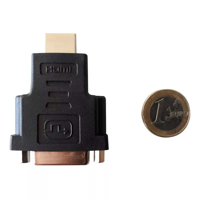 Techly HDMI-Stecker auf DVI-Buchse Adapter IADAP HDMI-606