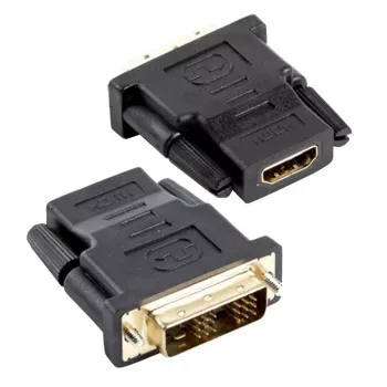 Techly HDMI (F) auf DVI-D (M) Adapter IADAP HDMI-651