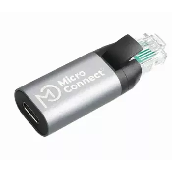 Netzwerkadapter MicroConnect MC-USBCFRJ45 USB-C auf RJ45
