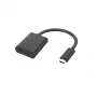 Microconnect USB3.1CPD35MM Schnittstellen-Hub USB 3.2 Gen 1 (3.1 Gen 1) Typ-C Schwarz