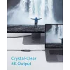 USB-Grafikadapter Anker A83120A1 — USB 3.2 Gen 1, Schwarz/Grau, Kabel 0,15 m