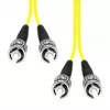 Glasfaserkabel ProXtend ST-ST UPC OS2 Duplex 10 m
