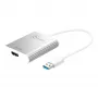 j5create JUA354 USB 3.0 auf 4K HDMI Display Adapter Silber