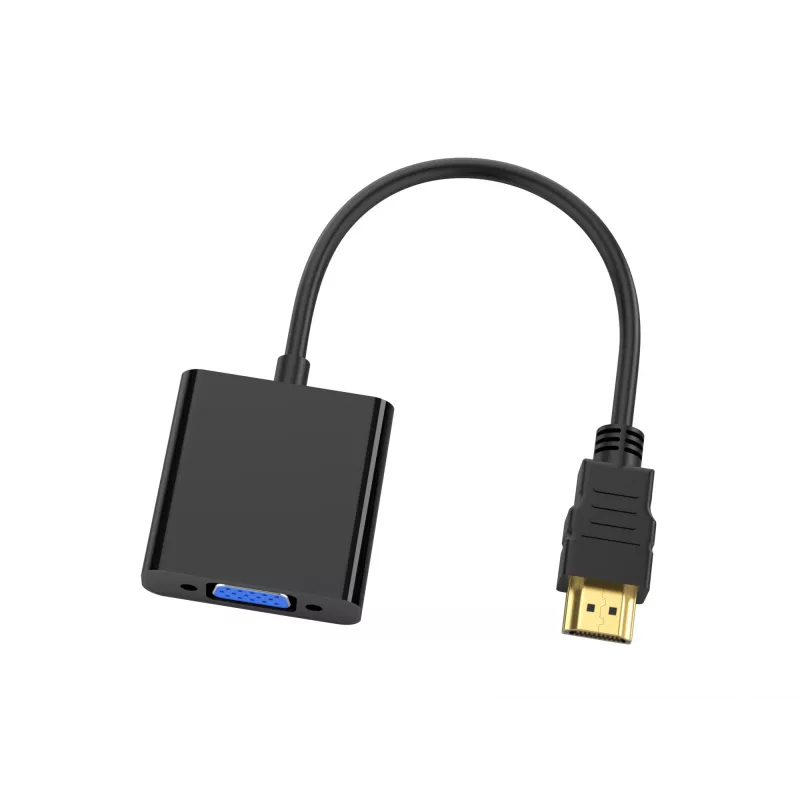 Conceptronic ABBY20B HDMI-zu-VGA-Adapter, 0,25 m, HDMI Typ A (Standard), VGA (D-Sub), Stecker, Buchse, Gerade