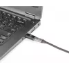 Manhattan USB-C auf USB-A Adapter, Buchse auf Stecker, 10 Gbit/s (USB 3.2 Gen2 aka USB 3.1), SuperSpeed+ USB, Schwarz, lebenslange Garantie