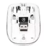 Manhattan Transparent Wiederaufladbare Kabellose USB-Maus