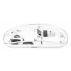 Manhattan Transparent Wiederaufladbare Kabellose USB-Maus