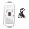 Manhattan Transparent Wiederaufladbare Kabellose USB-Maus