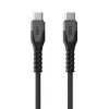 USB-C auf USB-C Stromkabel EATON Urban Armor Gear Kevlar Core 1,5 m, USB 2.0, schwarz/grau