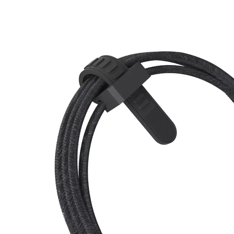 USB-C-auf-USB-C-Ladekabel Eaton 1,5 m – Kevlar-Kern, USB 2.0, Schwarz/Orange