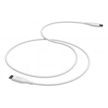mophie essentials USB-C auf USB-C | Ladekabel 3 m, Weiß