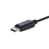 StarTech.com DisplayPort zu VGA Adapter mit Audio, 0,184 m, 1920 x 1200 Pixel, 1080p, Schwarz, Aktiver Videokonverter, 0 - 70 °C