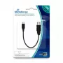 USB-Kabel MediaRange MRCS168 0,2m Micro-USB B USB A Schwarz