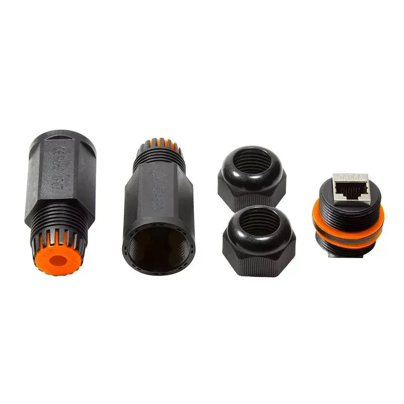 Kabelverbinder LogiLink NP0081 2x RJ45 Schwarz