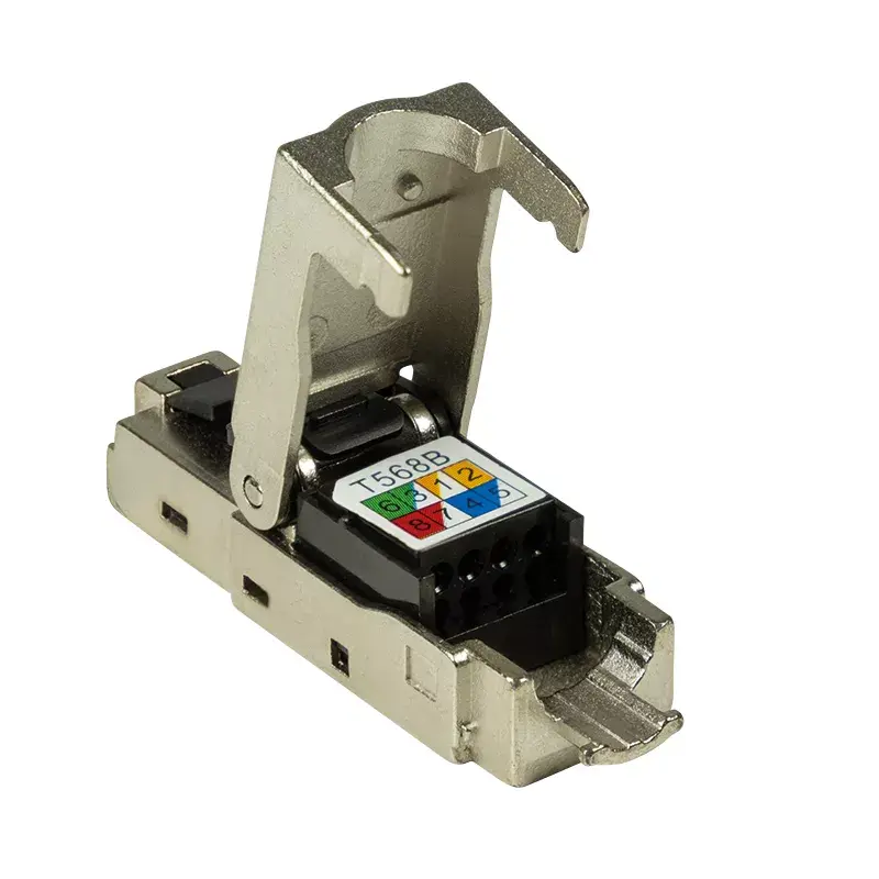 Drahtverbinder LogiLink MP0044 RJ-45 Cat6a 0,5 m Edelstahl