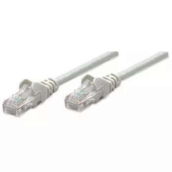 Intellinet 319973 Cat5e U/UTP Netzwerk-Patchkabel, 2x RJ45, vergossen, 15 m, Grau