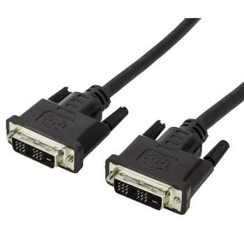DVI-Kabel Techly ICOC-DVI-8050 5 m DVI-D Schwarz