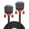 Lindy 1m DVI-D Dual Link Kabel, Schwarz Line