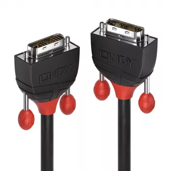 Lindy 1m DVI-D Single Link Kabel, Schwarz Line