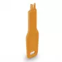 Lindy RJ45 Port Lock Key Orange Modell 47896 — Mechanischer Sicherheitsschlüssel für Netzwerk-Port-Schlösser