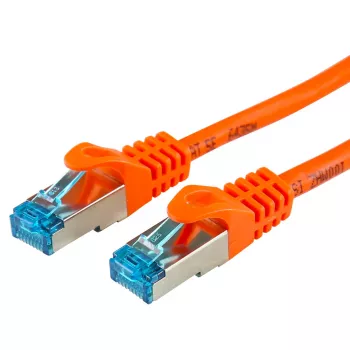 Netzwerkkabel LOGON TCR55SS015O Cat5e SF/UTP (S-FTP) Orange 1,5 m RJ-45–RJ-45