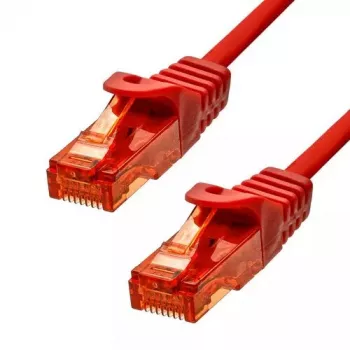 Netzwerkkabel ProXtend CAT6 RJ-45 U/UTP 0,75 m Rot