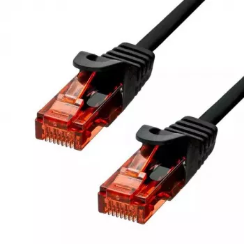 Ethernet-Kabel ProXtend CAT6 RJ-45 U/UTP 7m Schwarz