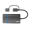 Microconnect USB 3.1 Typ-C auf HDMI Adapter MC-USB3.1CHDMIX2-2IN1