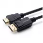 Microconnect MC-DP-HDMI-500 Videokabel-Adapter 5 m DisplayPort Schwarz